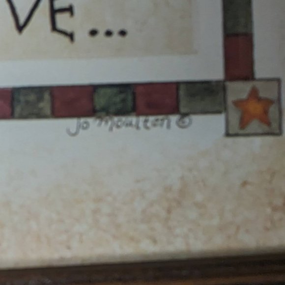 Jo Moulton Framed Christmas Print Santa I Believe - Picture 4 of 12